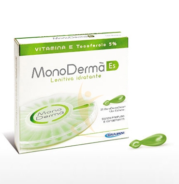MonoDerm� Linea Vitamine E5 Trattamento Gel Lenitivo Anti-Ossidante 28 Ampolle