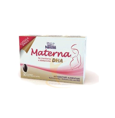 Nestl Linea Vitamine Minerali Mamma Materna DHA Unica Integratore 30 Capsule