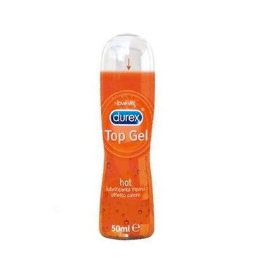 Durex Linea Lubrificanti Top Gel Hot Intimate Lube Gel Intimo 50 ml