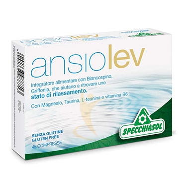 Specchiasol Linea Relax e Serenit Ansiolev Integratore Alimentare 45 Compresse