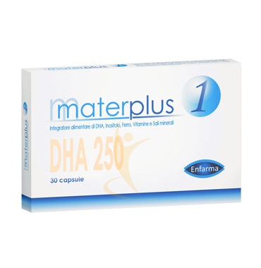 Enfarma Linea Gravidanza materplus1 DHA250 Integratore Alimentare 30 Capsule