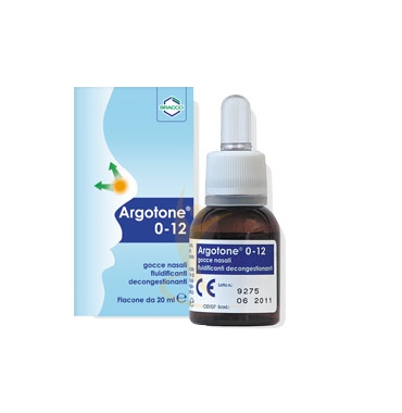 Bracco Linea Dispositivi Medici Argotone 0-12 Igiene Naso Soluzione Gocce 20 ml
