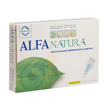 Bracco Linea Dispositivi Medici Alfa Natura Collirio Lenitivo 10 Fiale Monodose