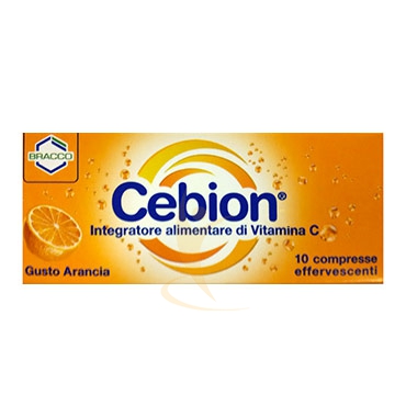 Cebion Linea Difese Immunitarie Vitamina C Integratore 10 Compresse Efferv Aranc