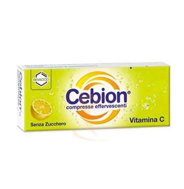 Cebion Linea Difese Immunitarie Vitamina C 10 Compresse Efferv Senza Zucchero