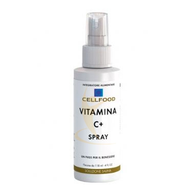 Cellfood Linea Vitamine Minerali Vitamina C Spray Integratore Alimentare 118 ml