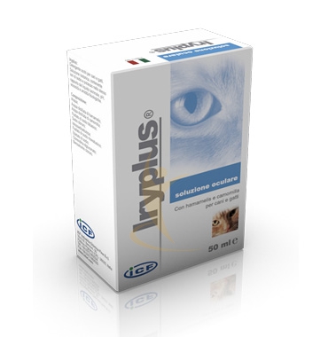 ICF Farmaceutici Linea Animali Domestici Iryplus Detergente Oculare Cani e Gatti