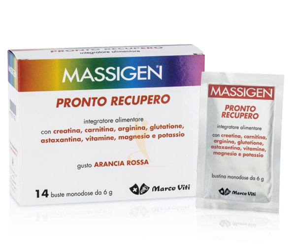 Massigen Linea Benessere Energia Pronto Recupero Integratore Alimentare 14 Buste