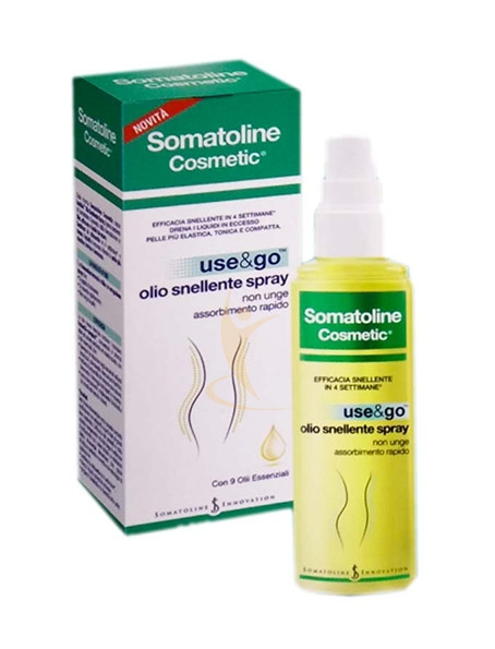 Somatoline Linea Cosmetic Use&Go Olio Snellente Spray Rassodante Drenante 125 ml