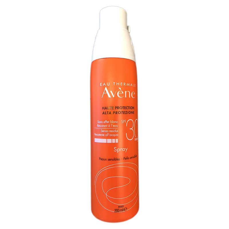 Avene Linea Solare Pelli Sensibili SPF30 Spray Solare Protezione Media 200 ml