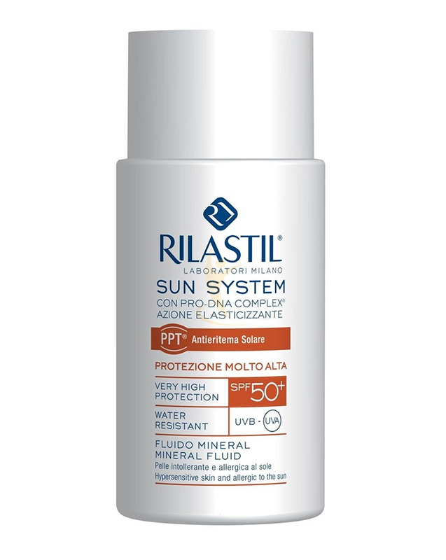 Rilastil Linea Sun System PPT SPF50+ Fluido Minerale Solo Filtri Fisici 50 ml