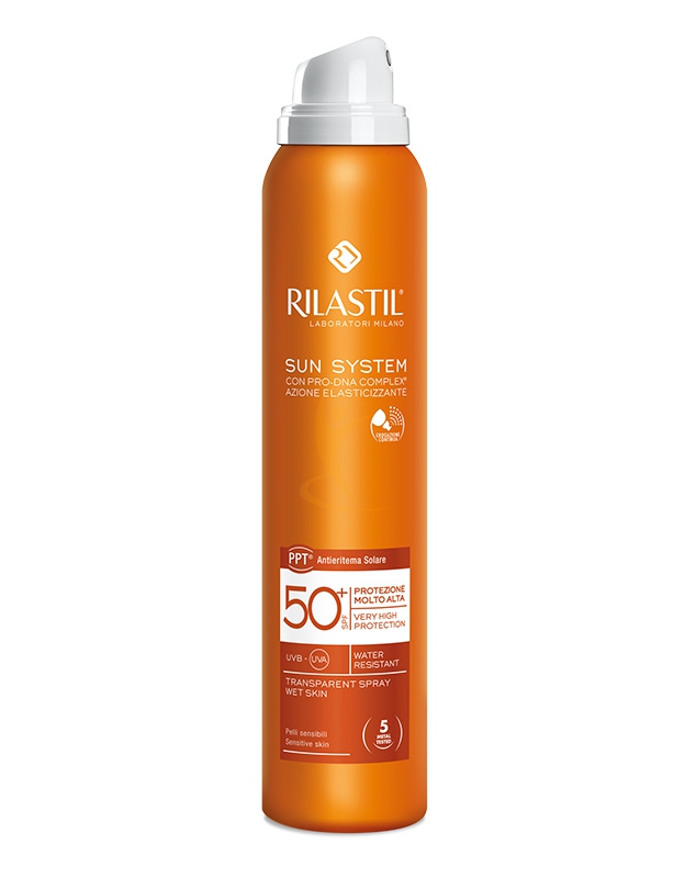 Rilastil Linea Sun System PPT SPF50+ Spray Trasparente Elasticizzante 75 ml