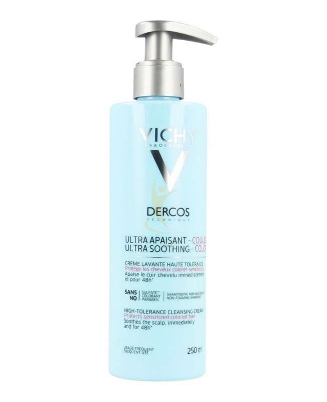 Dercos Linea Ultra-Lenitiva Shampoo in Crema per Capelli Colorati 250 ml