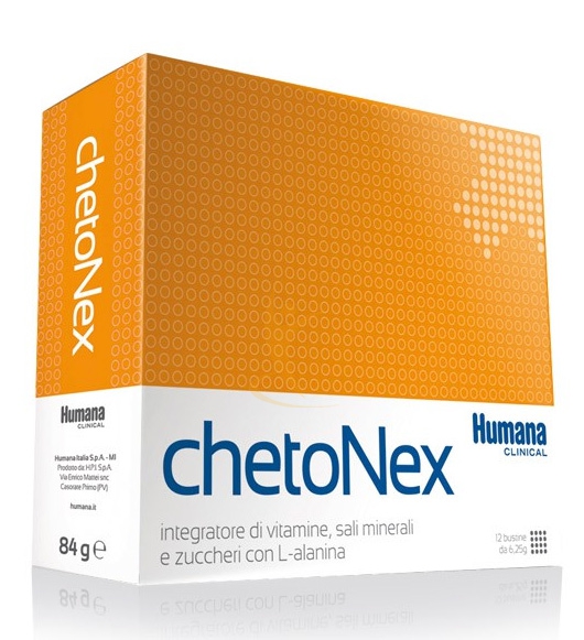 Humana Linea Vitamine e Minerali Chetonex Integratore Alimentare 14 Buste