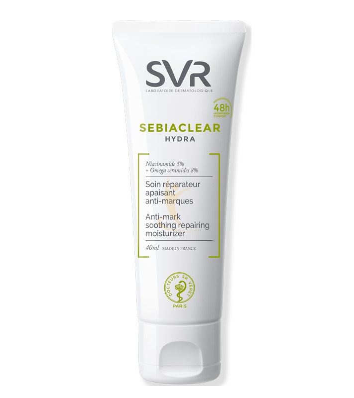 SVR Linea Sebiaclear Hydra Trattamento Riparatore Lenitivo Anti- Acne 40 ml