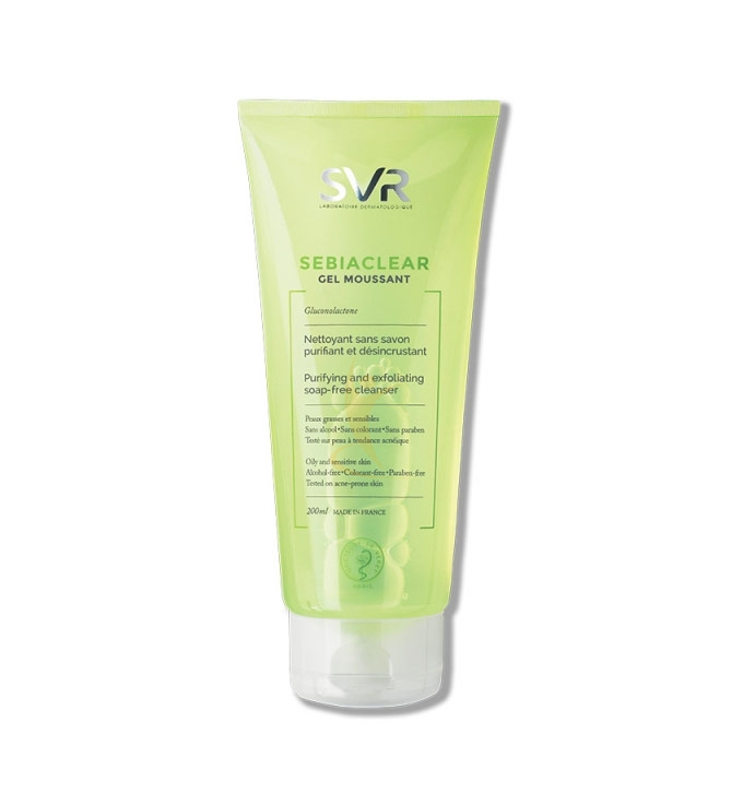 SVR Linea Sebiaclear Gel Moussant Purificante Detergente Pelli Impure 200 ml