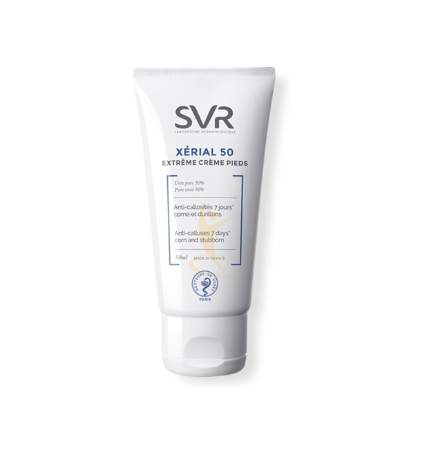 SVR Linea Xrial 50 Extrme Crme Pieds Trattamento Urea Levigante Piedi 40 ml