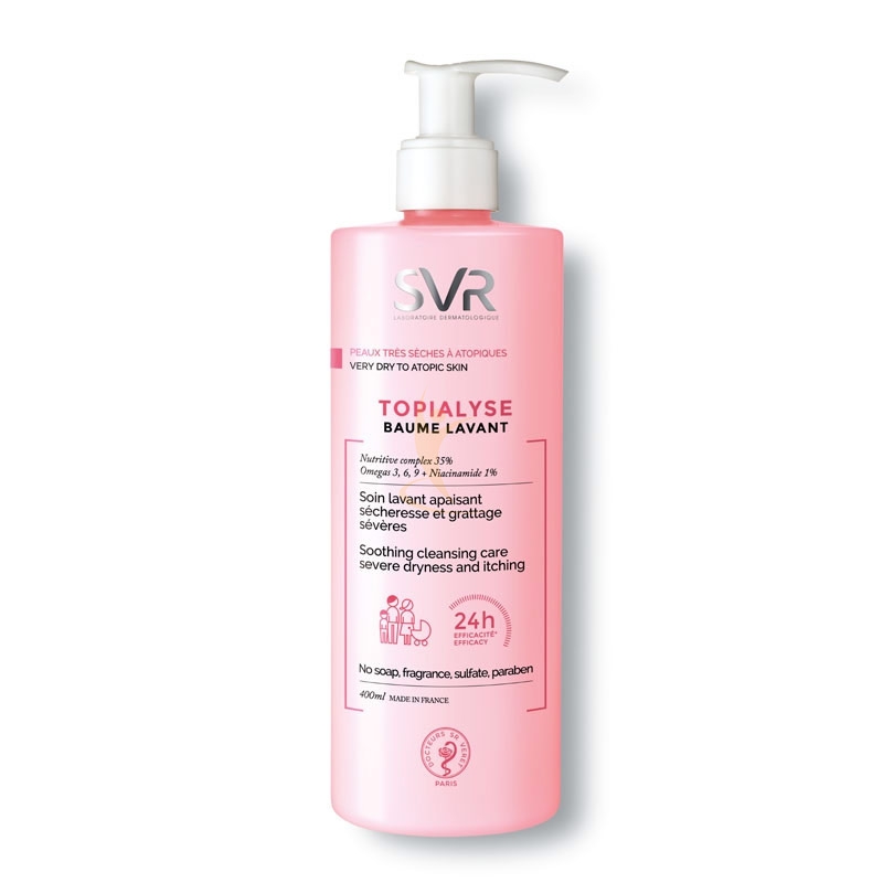 SVR Linea Topialyse Baume Lavant Trattamento Detergente Anti-Prurito 400 ml