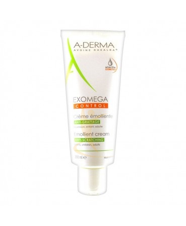 A-Derma Linea Exomega Pelli Secche Control Crema Emolliente Anti-Prurito 200 ml