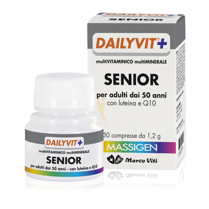 Massigen Linea Vitamine Minerali Dailyvit+ Senior Integratore 30 Compresse