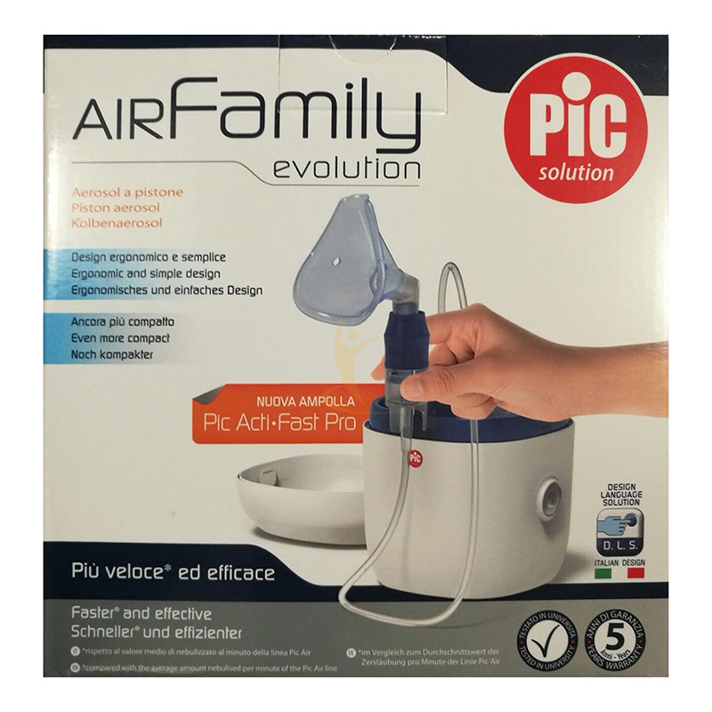 Pic Artsana Linea Dispositivi Medic Famiglia Air Family Evolution Aerosol Piston