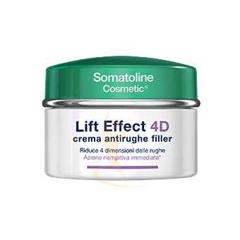 Somatoline Cosmetic Linea Lift Effect 4D Crema Antirughe Filler Viso 50 ml