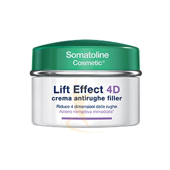 Somatoline Cosmetic Linea Lift Effect 4D Crema Antirughe Filler Viso 50 ml