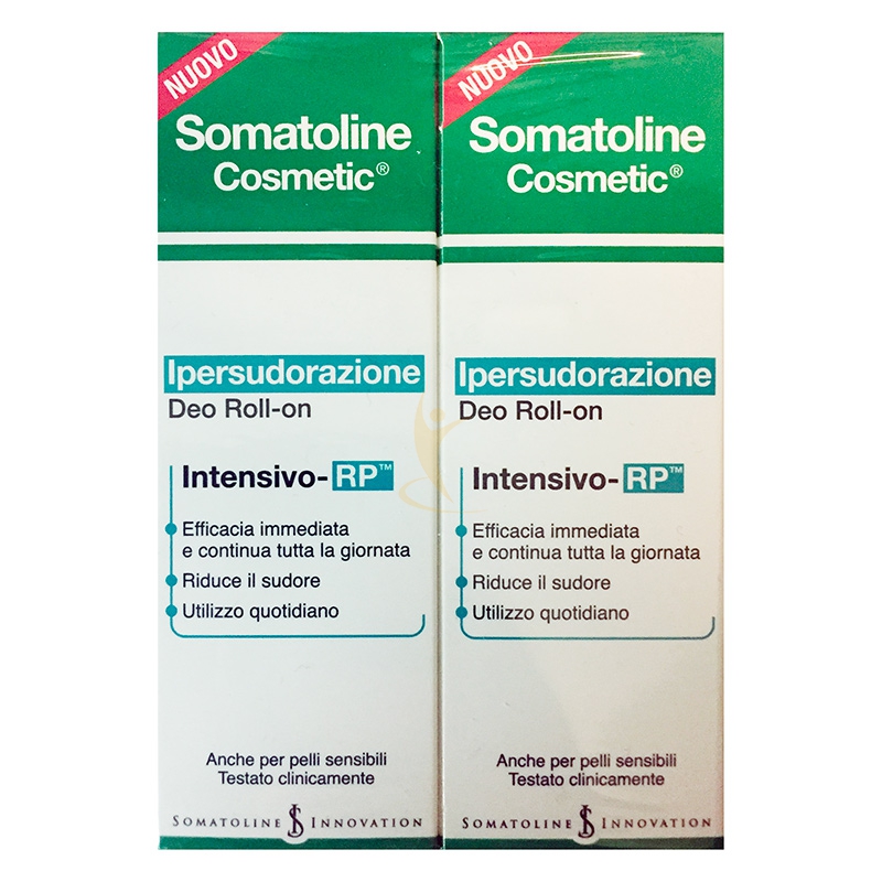 Somatoline Cosmetic Linea Deodorante Ipersudorazione Roll-on Duo 2x40 ml