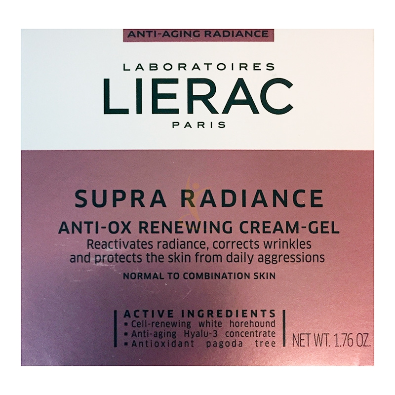 Lierac Linea Supra Radiance Gel-Crema Giorno Anti-Ox Anti-Et� Rimpolpante 50 ml
