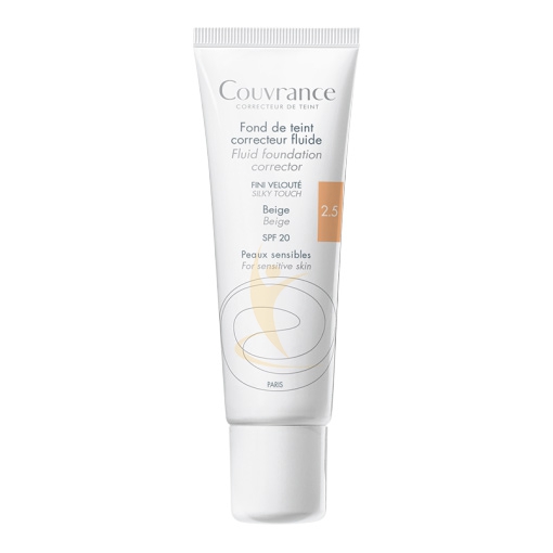 Avene Linea Couvrance Coprente Fondotinta Correttore Fluido Colore Beige