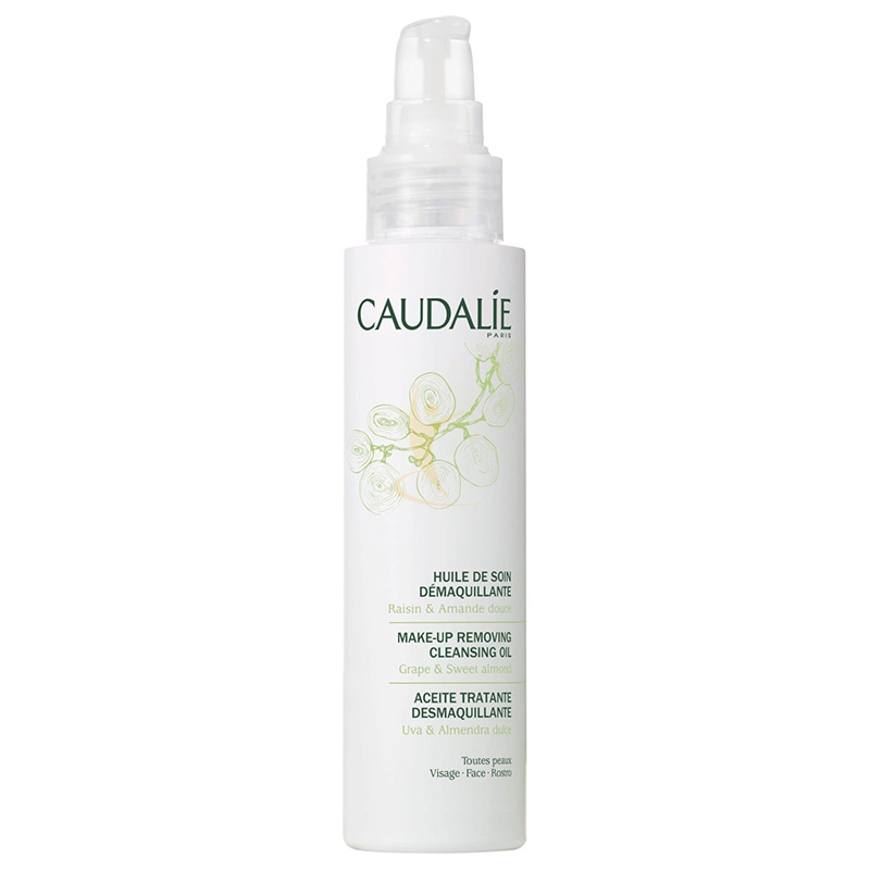 Caudalie Linea Detersione Cura Viso Olio Struccante Detergente Delicato 150 ml