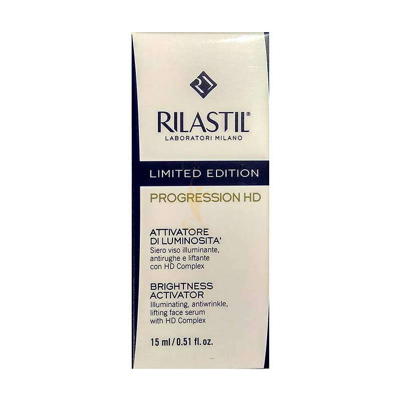 Rilastil Linea Progression HD Siero Anti-Rughe Attivatore di Luminosita' 15 ml