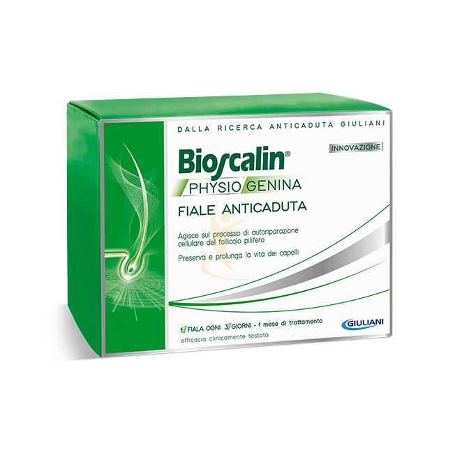 Bioscalin Linea Physiogenina Anticaduta Capelli Fragili Soluzione 10 Fiale