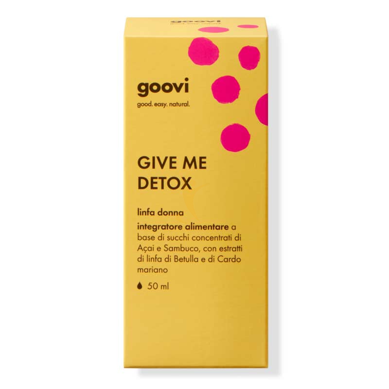 Goovi Linea Drenante e Depurativa Linfa Donna Integratore Alimentare 50 ml