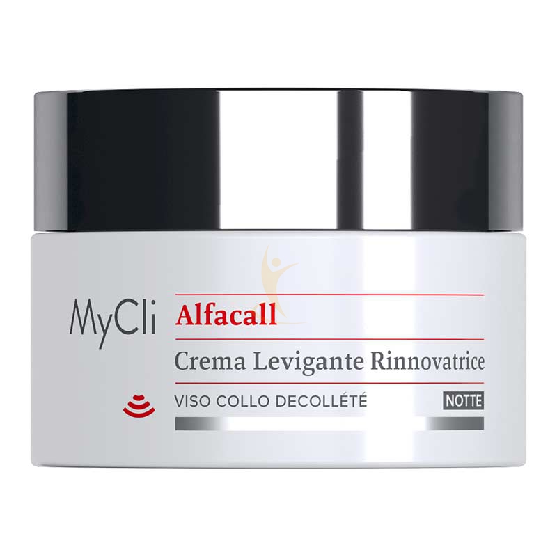 MyCli Linea Alfacall Crema Levigante Rinnovatrice Notte Viso Collo Decol 50 ml