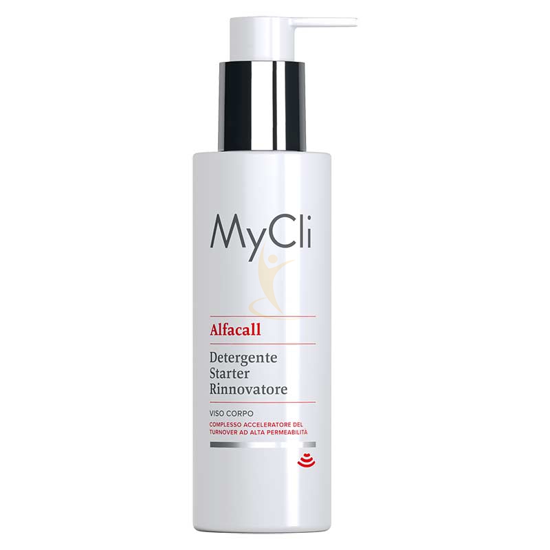 MyCli Linea Alfacall Detergente Starter Rinnovatore Schiuma Leggera Viso 200 ml