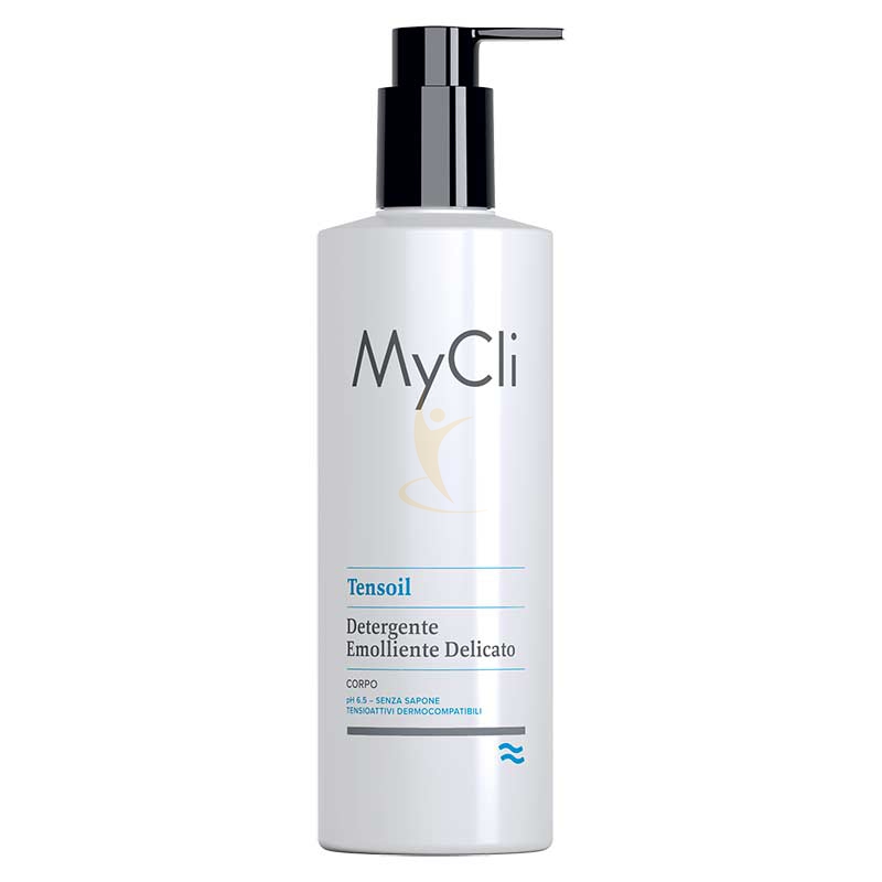 MyCli Linea Tensoil Detergente Idratante Emolliente Delicato Corpo e Mani 400 ml