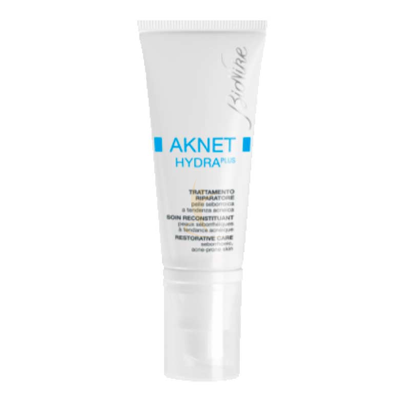 BioNike Linea Pelli Impure Aknet Hydra Plus Trattamento Riparatore Viso 40 ml