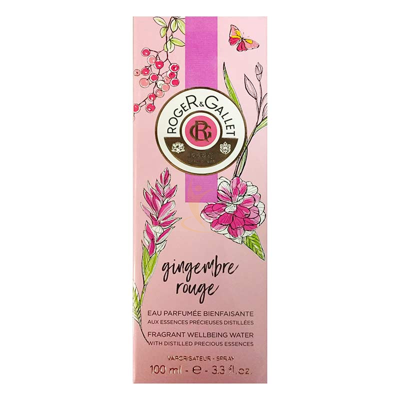 Roger&Gallet Linea Gingembre Rouge Zenzero Stimolante Acqua Profumata 100 ml