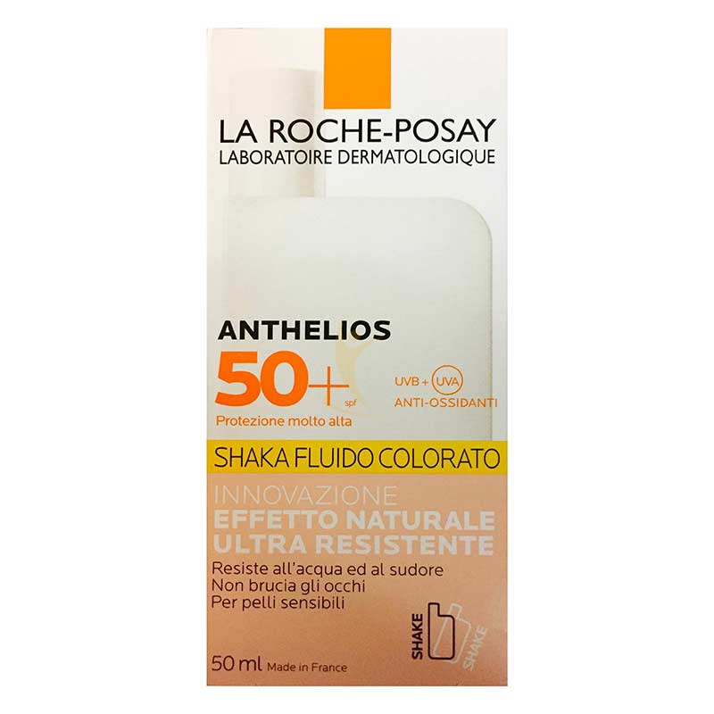 La Roche Posay Linea Anthelios SPF50+ Shaka Fluido Colorato Naturale Viso 50 ml