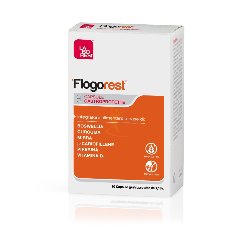 Laborest Italia Linea Benessere Ossa Flogorest Integratore Alimentare 10 Capsule