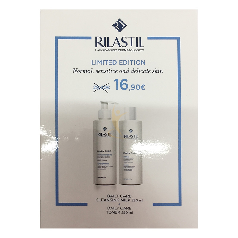 Rilastil Linea Daily Care Latte Detergente + Tonico Idratante Pelli Sensibili