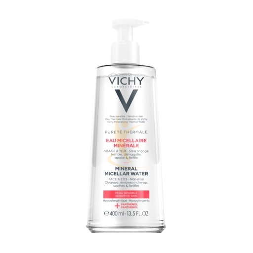 Vichy Linea Purete Thermale Viso Acqua Micellare Minerale Pelle Secca 400 ml