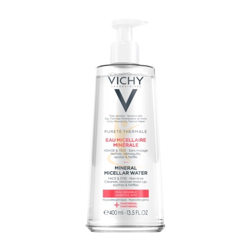 Vichy Linea Purete Thermale Viso Acqua Micellare Minerale Pelle Secca 400 ml