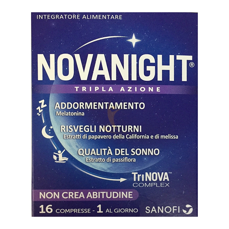 Sanofi Aventis Linea Sonno e Serenit� Novanight Integratore 16 Compresse