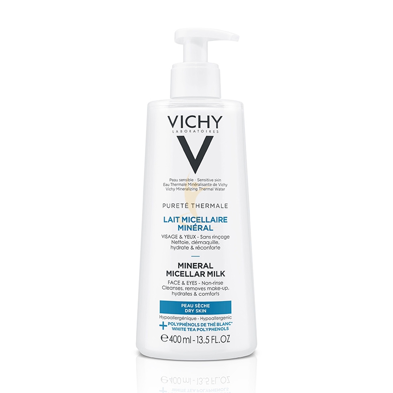 Vichy Linea Purete Thermale Viso Latte Detergente Micellare Minerale 400 ml