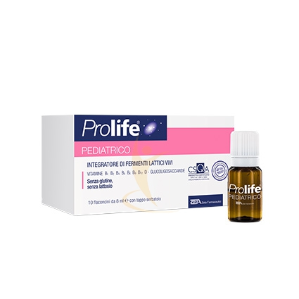 Prolife Pediatrico Intestino Sano Fermenti Lattici Integratore 10+2 Flaconi